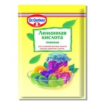 Кислота лимонная Dr.Oetker 50г