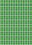 Блокнот на склейке А6 60л Шотландка зеленая, Офис-Лидер, клетка, 03234